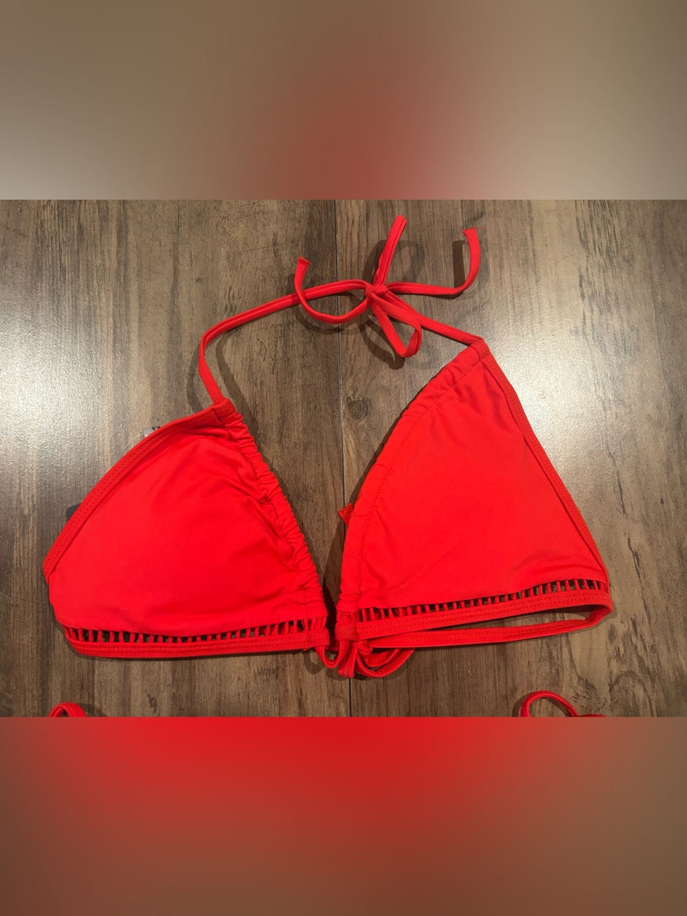 Red Two-Piece Tie-Side Bikini Set - Size M - NWT - Picture 3 of 6